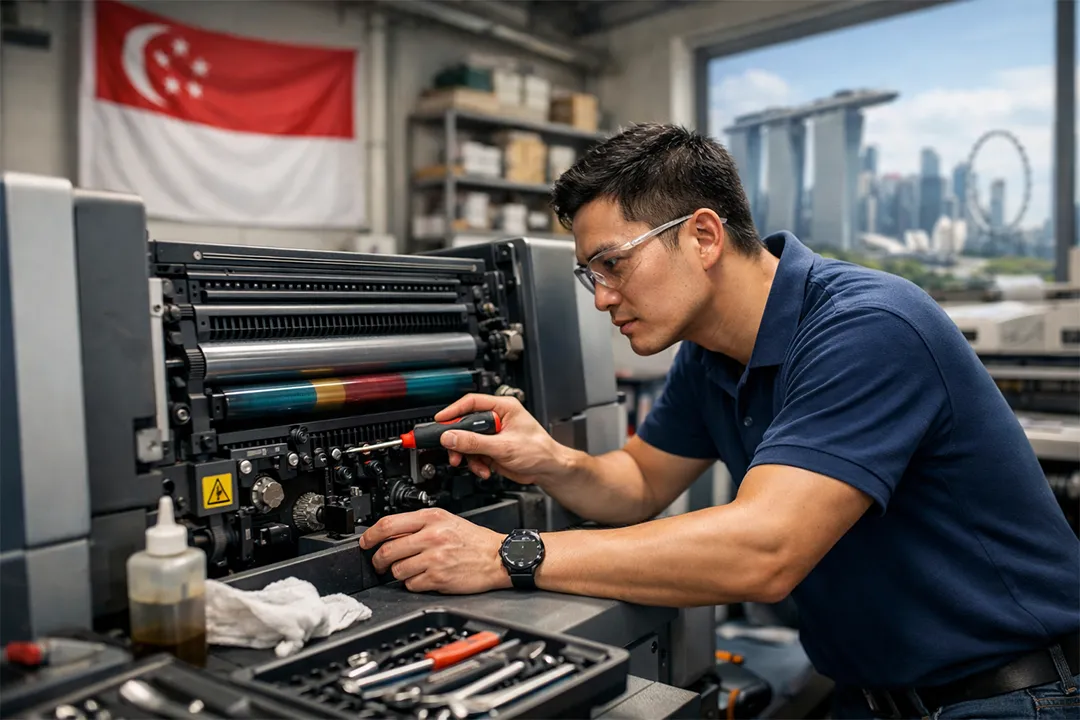 How to maintenance Printing machine