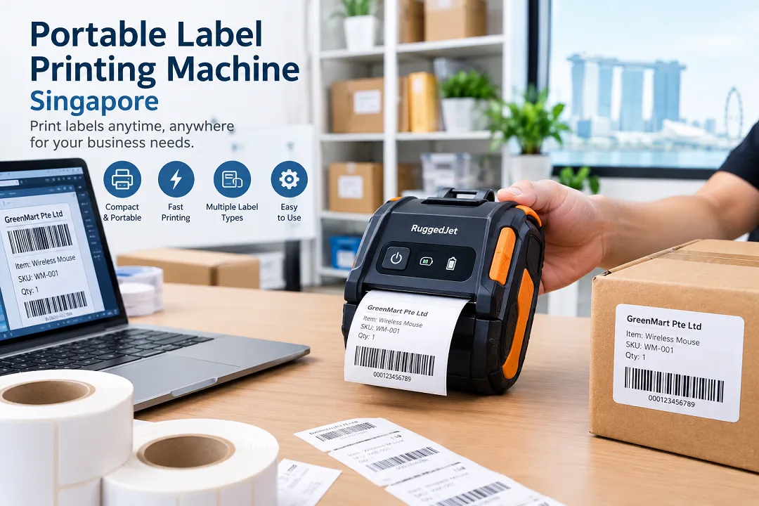 Portable Label Printing Machine in Singapore